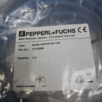 Pepperl+Fuchs NCN8-18GM40-N0-10M Cảm biến gần không phơi phơi 10m Cáp cố định