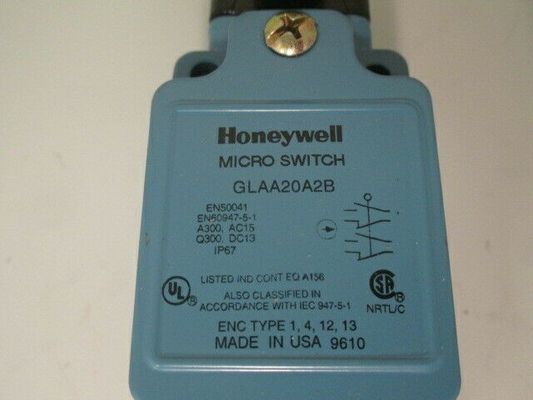 Honeywell GLAA20A2B Snap Action Limit Switch Bên quay 10A 600 VAC 250 VDC kẽm GLA Series