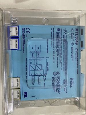 MTL5049 Eaton 2 Channel Zener Barrier Isolated Driver Current Input Output ATEX 4 đến 20mA