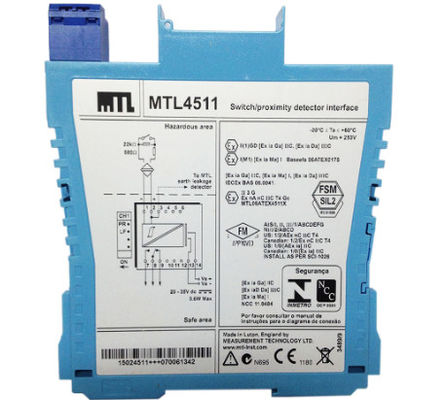 MTL4511 MTL Instruments Switch/Proximity Detector Interface 1-channel, với phát hiện lỗi đường dây
