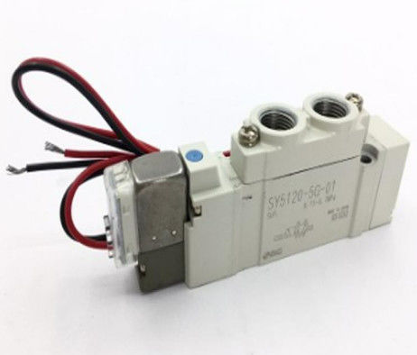 SMC SY5120-5G-01 Valve, Sol, SY5000 SOL/VALVE, RUBBER SEAL Điện áp định số 24 VDC