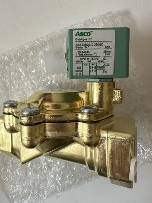 ASCO SCE238D008EMO.24/DC - Cơ thể đồng, EPDM, G1/2, 2/2 NC, Series 238 Valves Solenoid Pilot hoạt động được tích hợp trong Pilot
