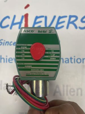 24 VDC Đánh giá nguồn đầu vào RJ45 Cổng kết nối loại ASCO 8320G202 Van điện cho các ứng dụng công nghiệp