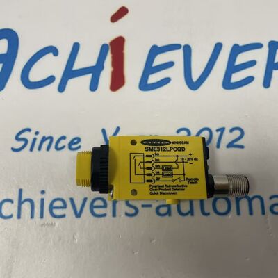 Cảm biến quang điện phản xạ hồi quy phân cực hiệu suất cao BANNER SME312LPCQD